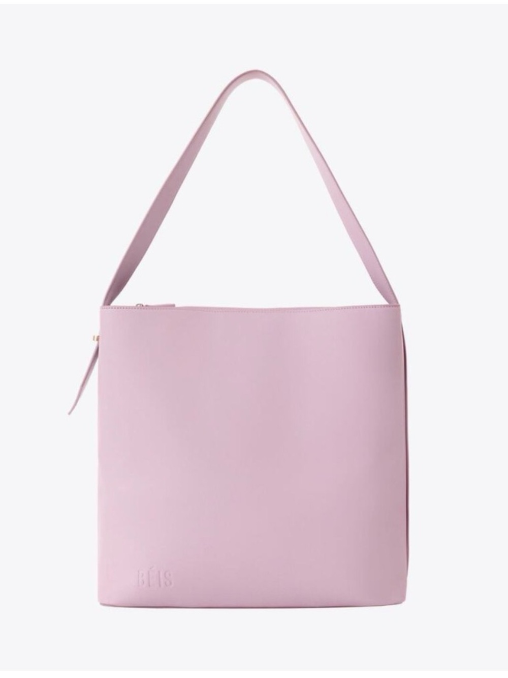 BEIS Pale Pink Shoulder Tote
